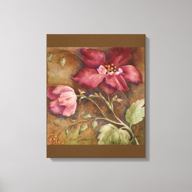 Antique Beauties I Canvas Print (Front)