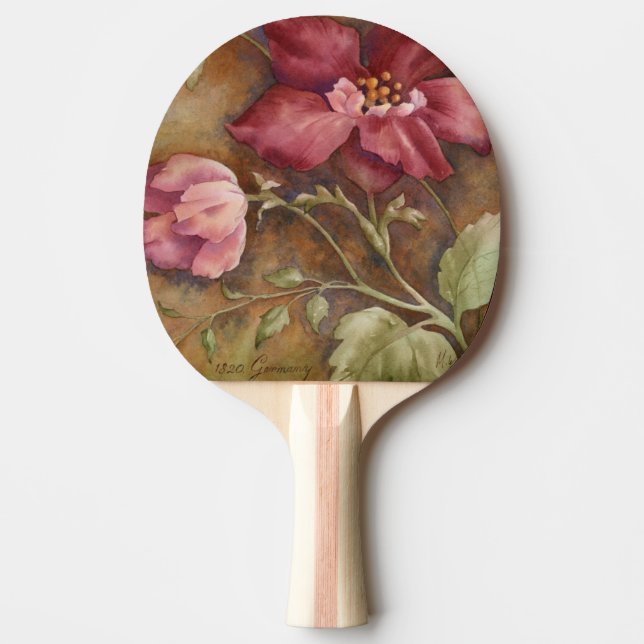 Antique Beauties I Ping Pong Paddle (Front)