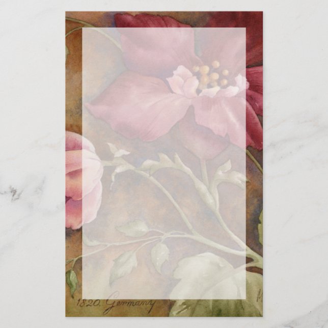 Antique Beauties I Stationery (Front)