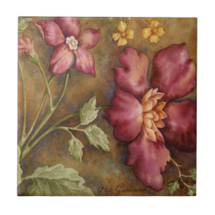 Antique Beauties II Tile