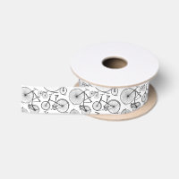 Antique Bikes & Bicycles Pattern CUSTOM COLOR