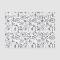 Antique Bikes & Bicycles Pattern CUSTOM COLOR