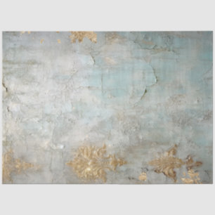 Antique Blue Romance Design Series 4 Tissue Paper