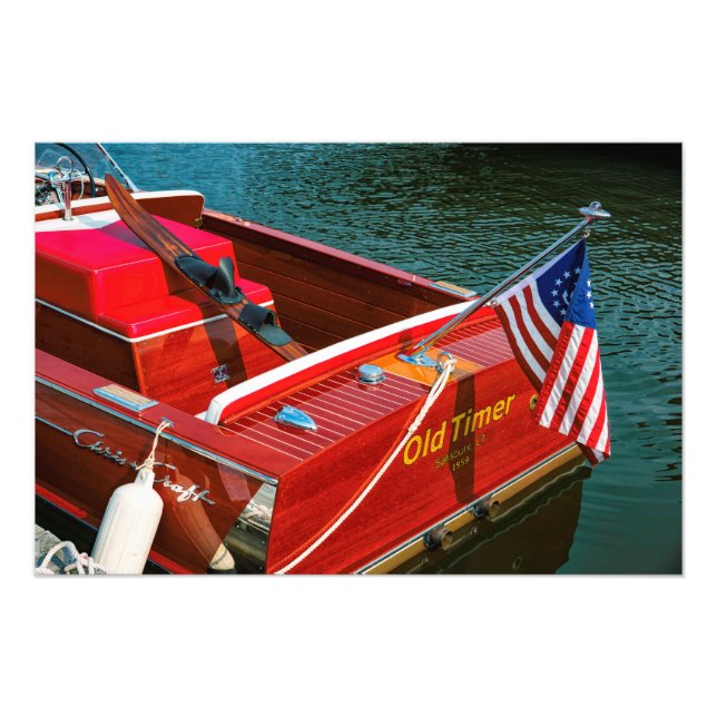 Antique Boat Show 8 Photo Print (Front)