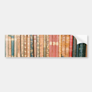 Antique Books Bumper Sticker