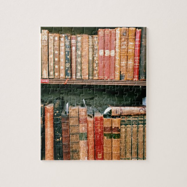 Antique Books Jigsaw Puzzle (Vertical)