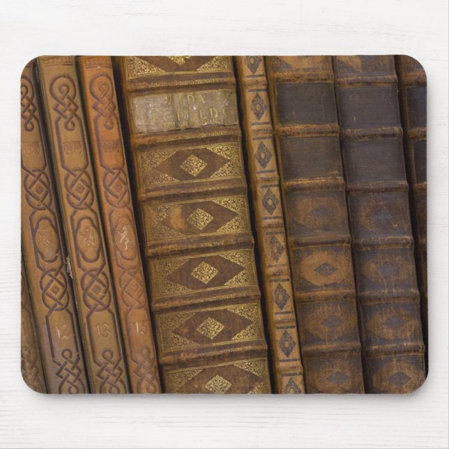 Antique Books Mousepad (Front)