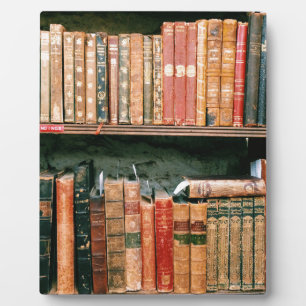 Antique Books Plaque