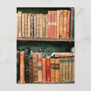 Antique Books Postcard