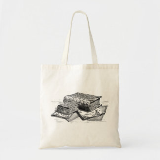 Antique Books, Tote Bag