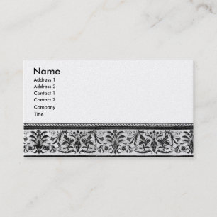 Antique Border Business Card 1