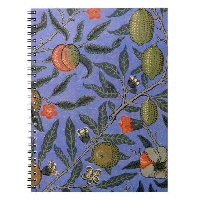 Antique Botanical Design Notebook (Front)