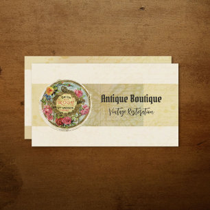 Antique Boutique Vintage Restoration Business Card