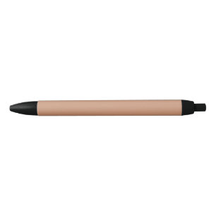 Antique brass (solid colour) black ink pen