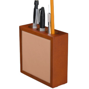 Antique brass (solid colour)  desk organiser