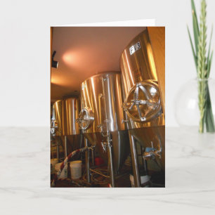 "Antique Brewhouse Brewers" Birthday Card