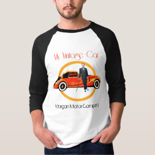 Antique British Sports Car 1920's Collectors T-Shirt