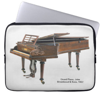 Antique Broadwood Grand Piano Musical Instrument Laptop Sleeve