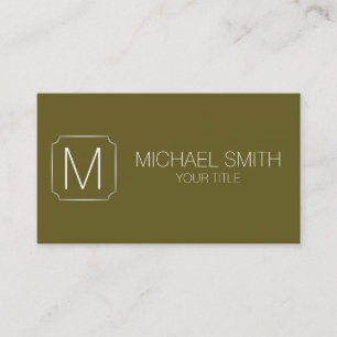 Antique bronze colour background business card