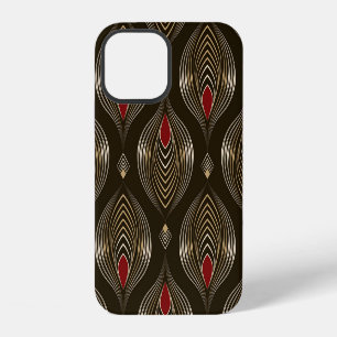 Antique Bronze: Seamless Ornamental Elegance iPhone 12 Case