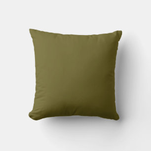 Antique bronze (solid colour) cushion