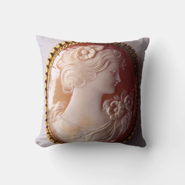 Antique Cameo Cushion (Front)