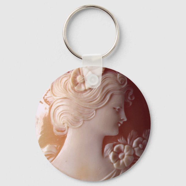 Antique Cameo Key Ring (Front)