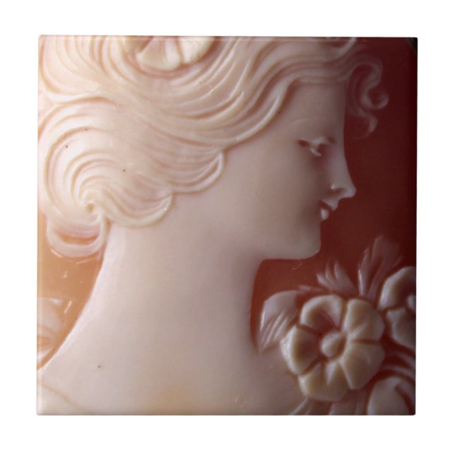 Antique Cameo Tile (Front)