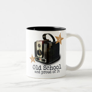 Antique camera Old School mug
