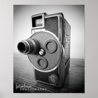 Antique Camera Poster