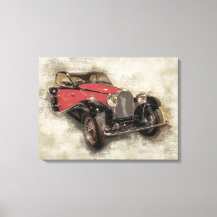 Antique Car Canvas Print