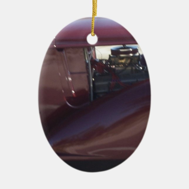 Antique Car Christmas Ornament (Front)