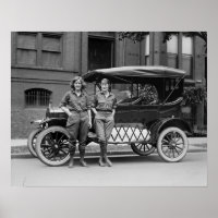 Antique Car Girls, 1920s