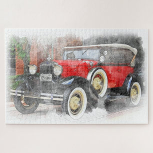 Antique Car Jigsaw Puzzle