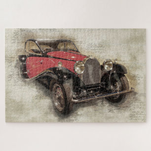 Antique Car Jigsaw Puzzle