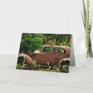 Antique Car Note Card