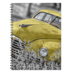 Antique Car Notebook