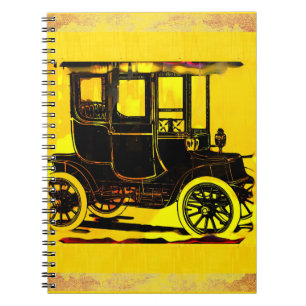 Antique Car Notebook