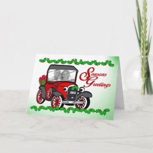 Antique Car Photo card