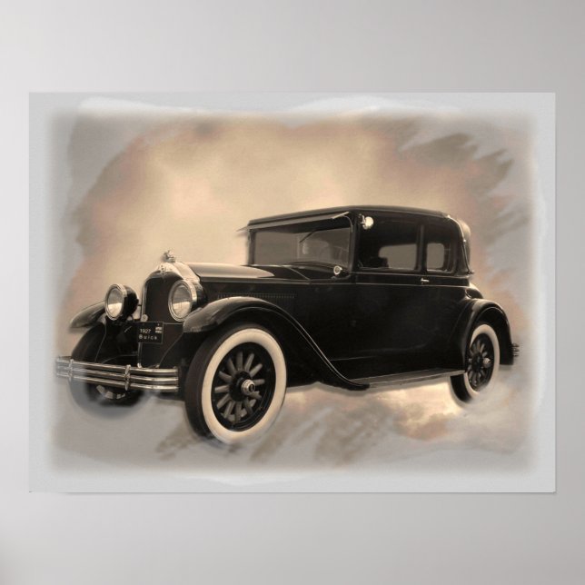Antique Car Poster (Front)