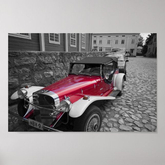Antique Car Poster (Front)