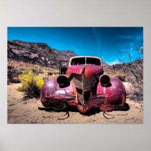 Antique Car Posters