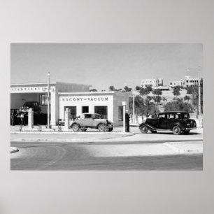 Antique Car Repair: 1938 Poster