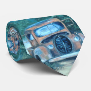 Antique Car Tie