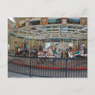 Antique Carousel Card