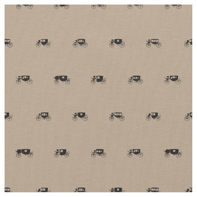 Antique Carriages Western Buggy CUSTOM COLOR Fabric (Close Up)