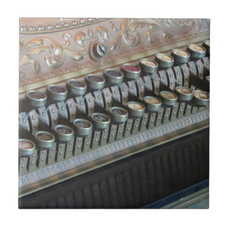 Antique Cash Register Tile