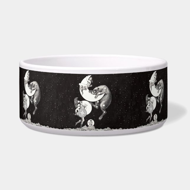 Antique Celestial Moon Goddess & Ursa Major Bear (Front)