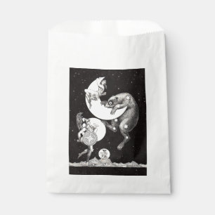 Antique Celestial Moon Goddess & Ursa Major Bear Favour Bags