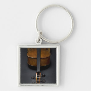Antique Cello Key Ring
